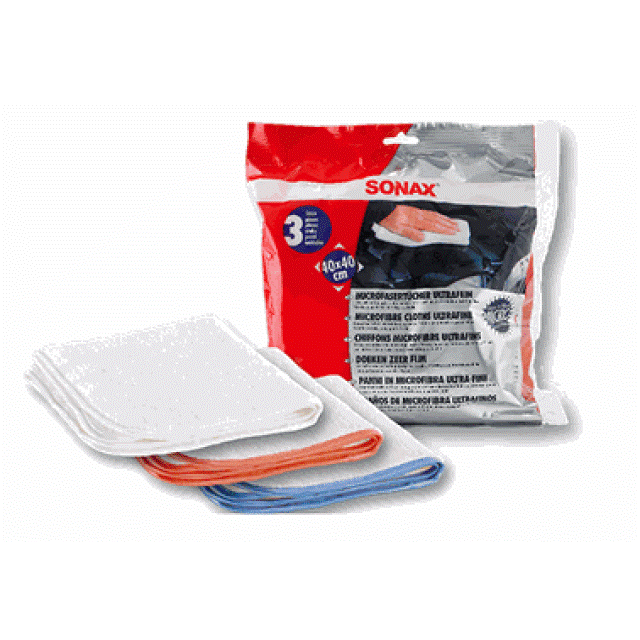 sonax microfiber cloths