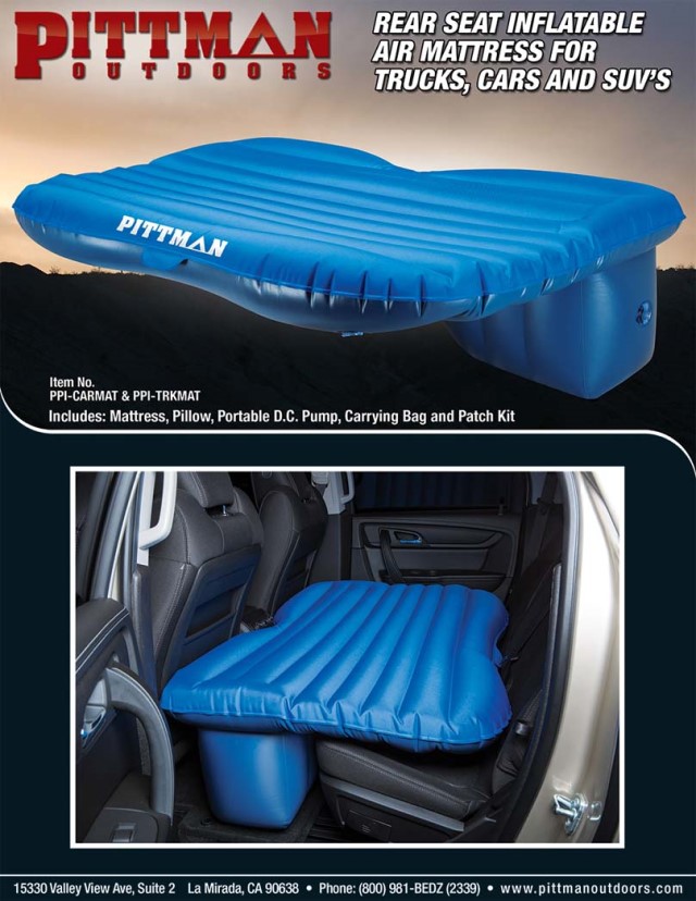 Pittman Outdoors back seat air mattress