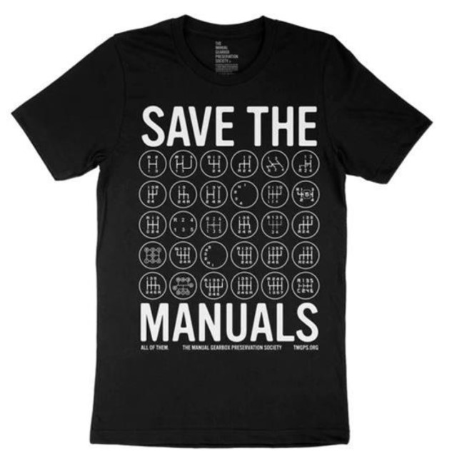 summit racing The Manual Gearbox Preservation Society (TMGPS) T-Shirts